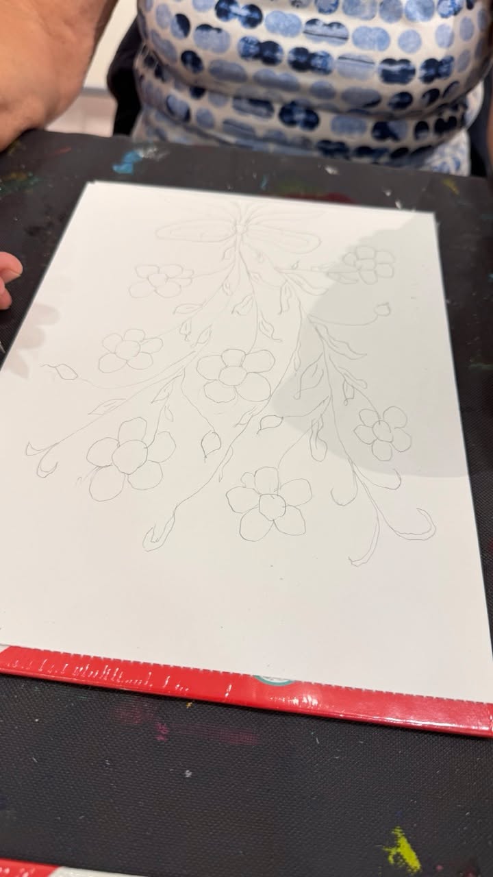 A tu kolejna porcja zdjęć z naszych warsztatów malarskich!  Działanie jest finan...