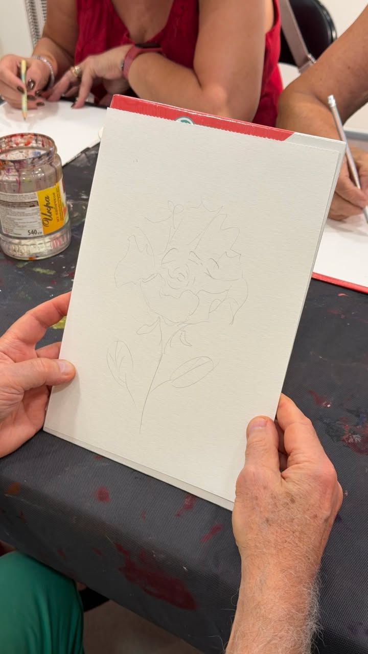 A tu kolejna porcja zdjęć z naszych warsztatów malarskich!  Działanie jest finan...