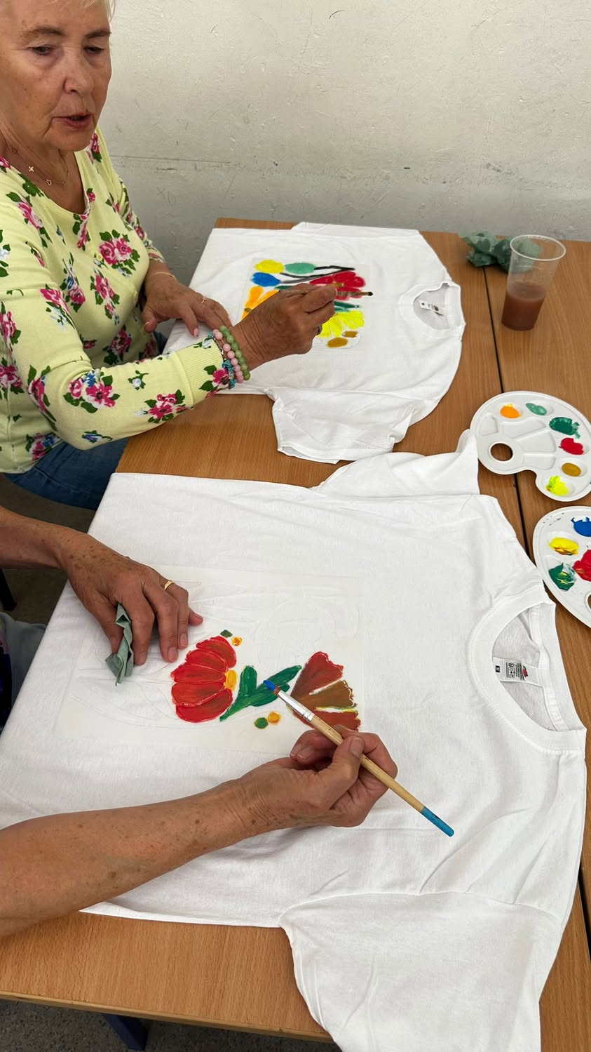 Kolejne warsztaty artystyczne w Gdyni za nami – grupa nr 2 malowała koszulki