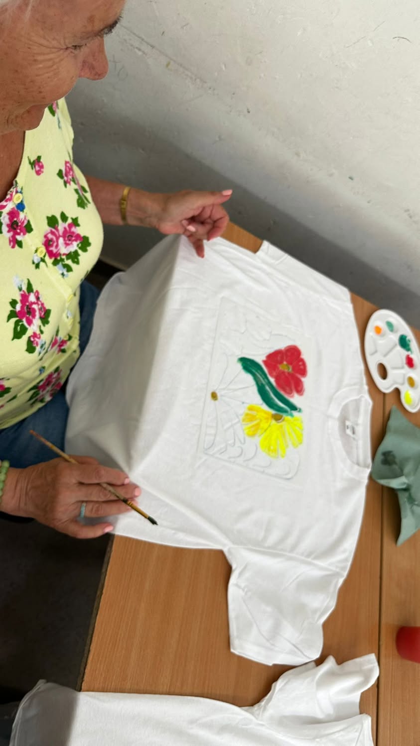 Kolejne warsztaty artystyczne w Gdyni za nami – grupa nr 2 malowała koszulki